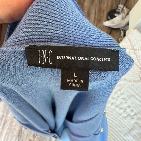 INC Jeweled Sweater - Picture 5 of 6